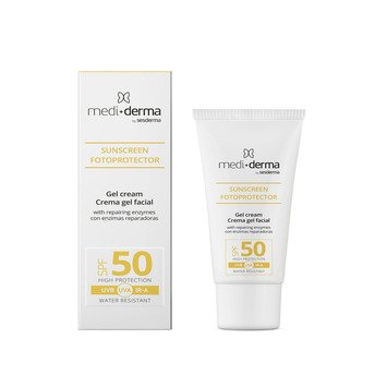 Medi+derma Crema Gel Fotoprotector con Enzimas Reparadoras